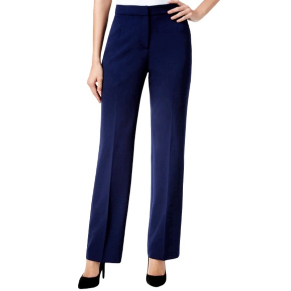 Kasper Pants - NWT Kasper Kate Crepe Classic Career Pants Stretch